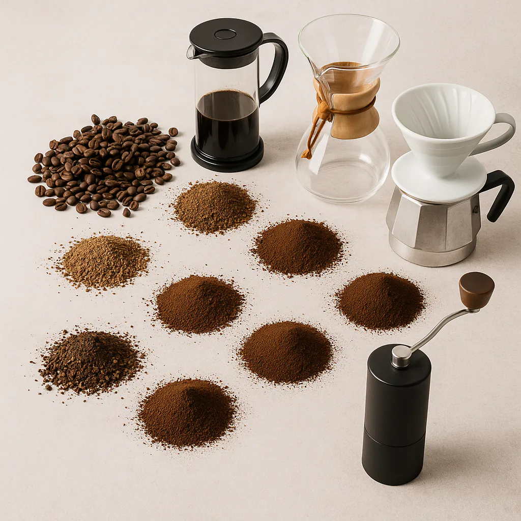 Portada de: Guía práctica: ¿Qué tipo de molienda usar para cada método de café?